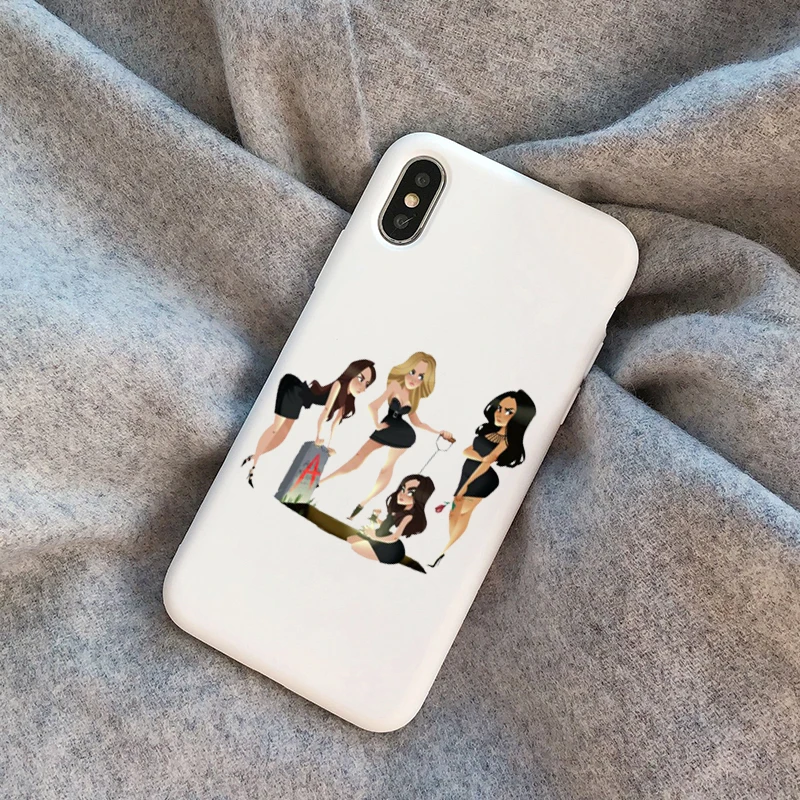 PLL tv Show Pretty little liars TPU Мягкий силиконовый чехол для телефона iphone 11 11Pro 11Pro Max X XR XS Max 6s 7 8 Plus чехол - Цвет: TPU
