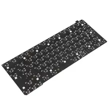 Id80 80 chaves qmk swappable quente swap tipo c pwb através do apoio