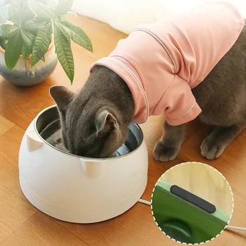 

Inclinable Pet Stainless Steel Bowl Anti Slip Dog Food Feeder Water Drinking Dispenser Puppy Neck Protect Bowl