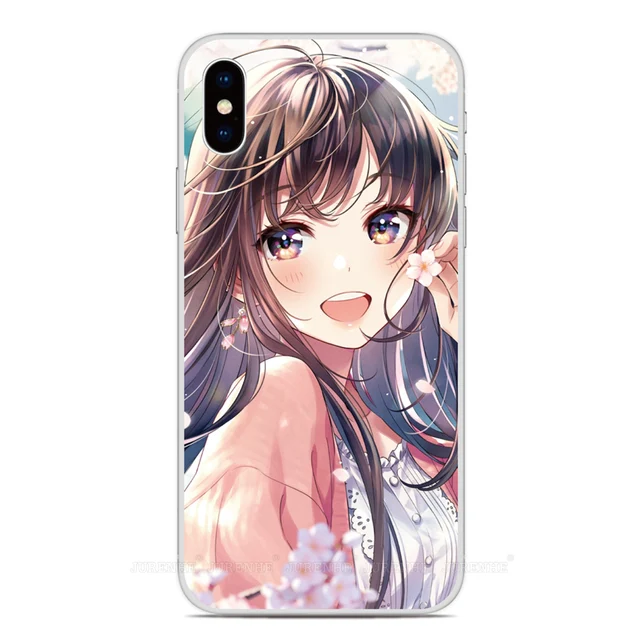 Anime Girls Soft Cover For Sony Xperia 5 1 Ii Iii 10 Iv Xz5 Xz4 Xz3 Xz2 Compact Xa1 Plus Xa2 Xa3 Ultra L4 L3 E5 Phone Case Phone Case Covers Aliexpress