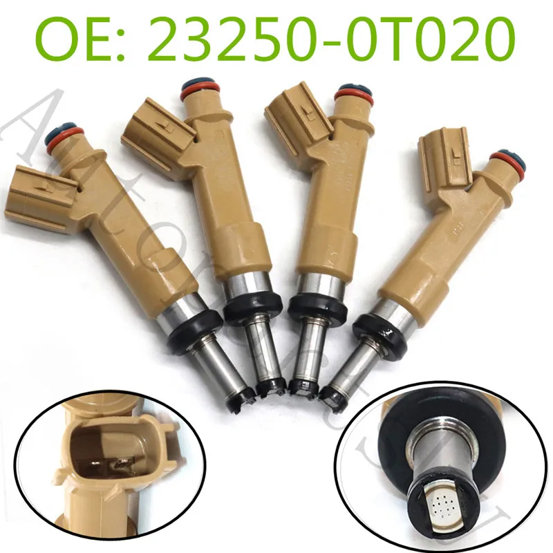 Подлинный новый топливный инжектор для TOYOTA 2ZR FE 1.8L 23250 0T020 FJ1068 322 50202 119767 23209