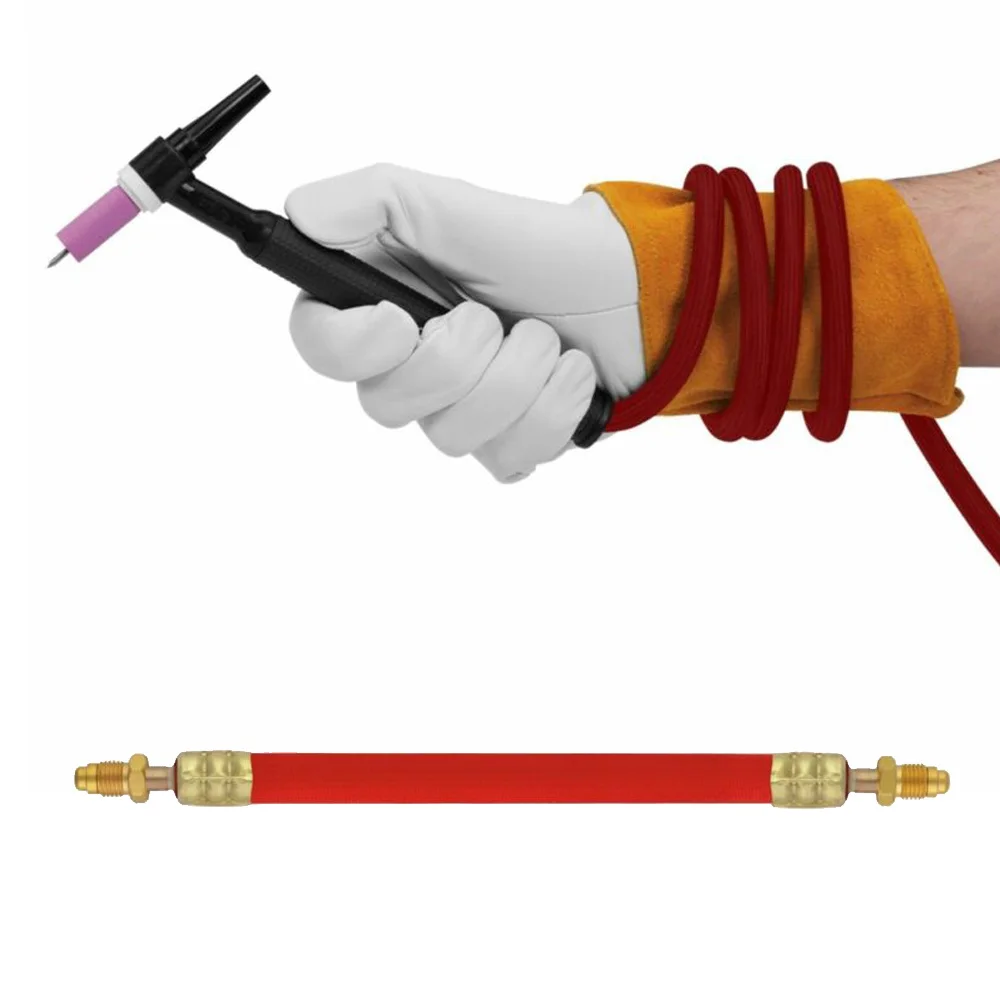 

25ft TIG Torch Power Cable Air-cooled Welding Accessory For 9 17 Series Torches nylon braid