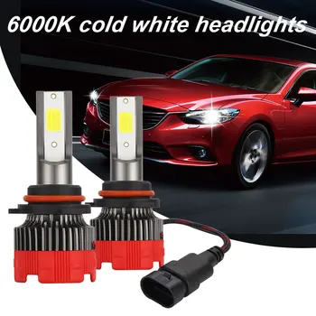 

9006 LED Headlight Kit 60W 6000K Extremely Bright Long Lighting Distance