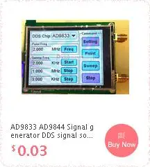 OLED цифровой дисплей ADF4350 137,5 МГц-4,4 ГГц генератор сигналов Частота RF источник сигнала с usb dc 9 в 12 В