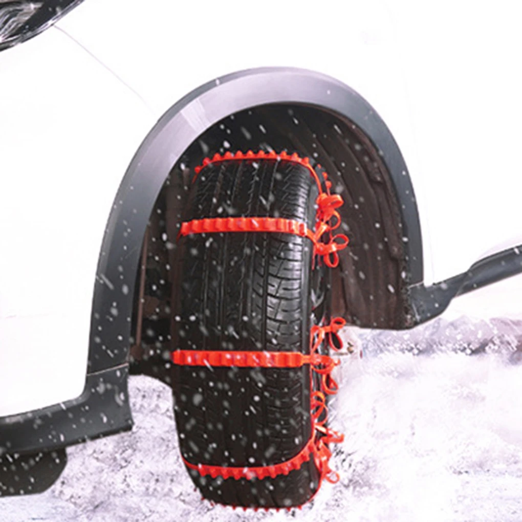 

SET Universal Car Tire Anti Skid Snow Mud Chain Winter Automotive Wheel Tyre Nylon Anti-slip Chain Car-Styling Snow Chains
