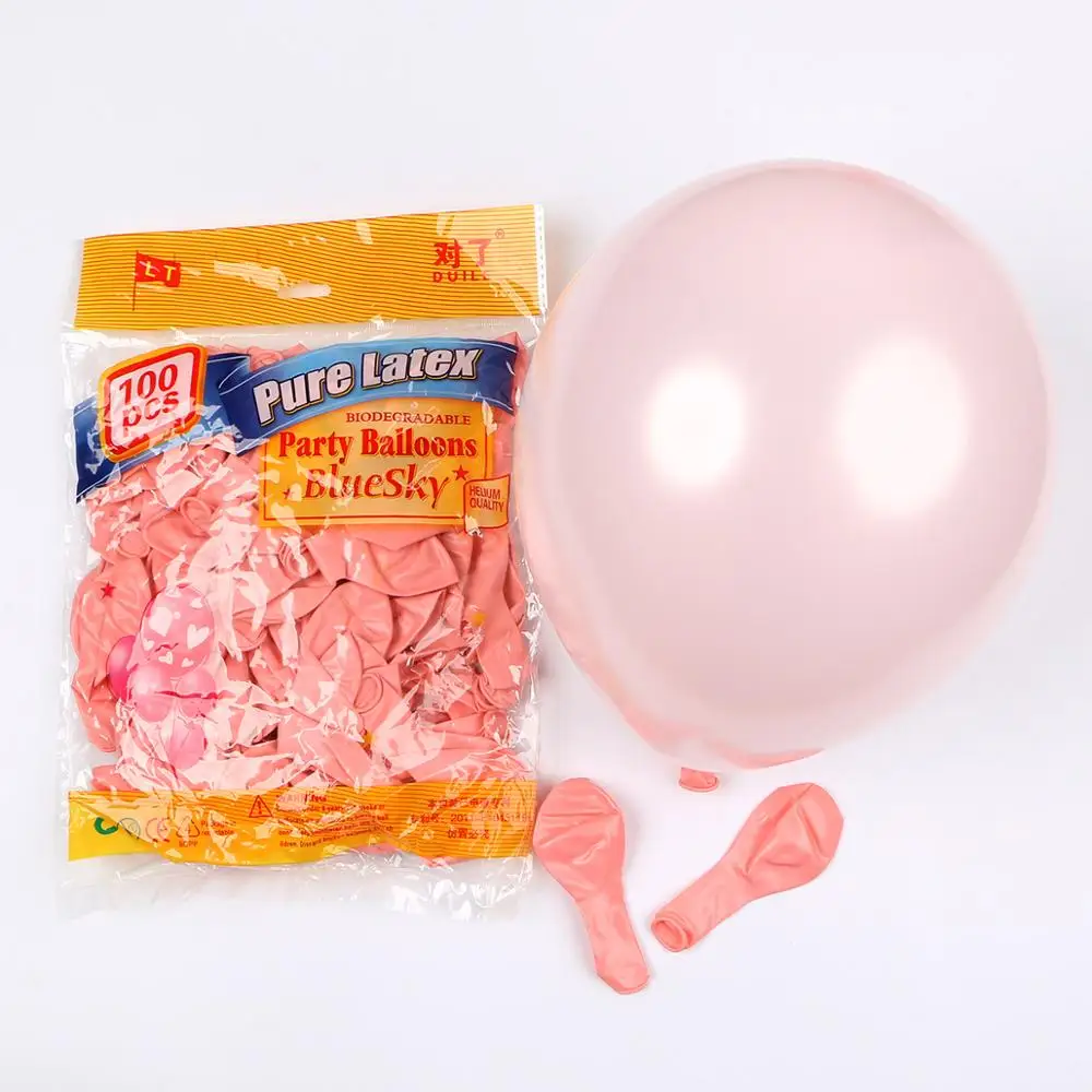 light pink 20 50 шт./лот 10 дюймов 1,5 г разноцветные жемчужные золотые белые латексные надувные шары для праздника свадебные украшения с днем рождения - Цвет: light pink