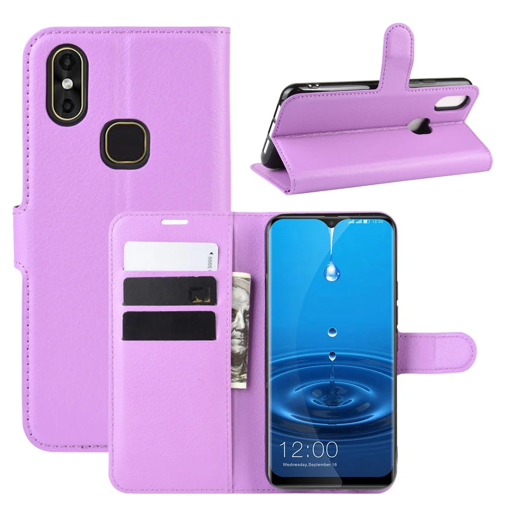 Leagoo M13 чехол премиум-класса из искусственной кожи чехол-портмоне с откидной крышкой и функцией подставки чехол для Leagoo M13, коксовое покрытие