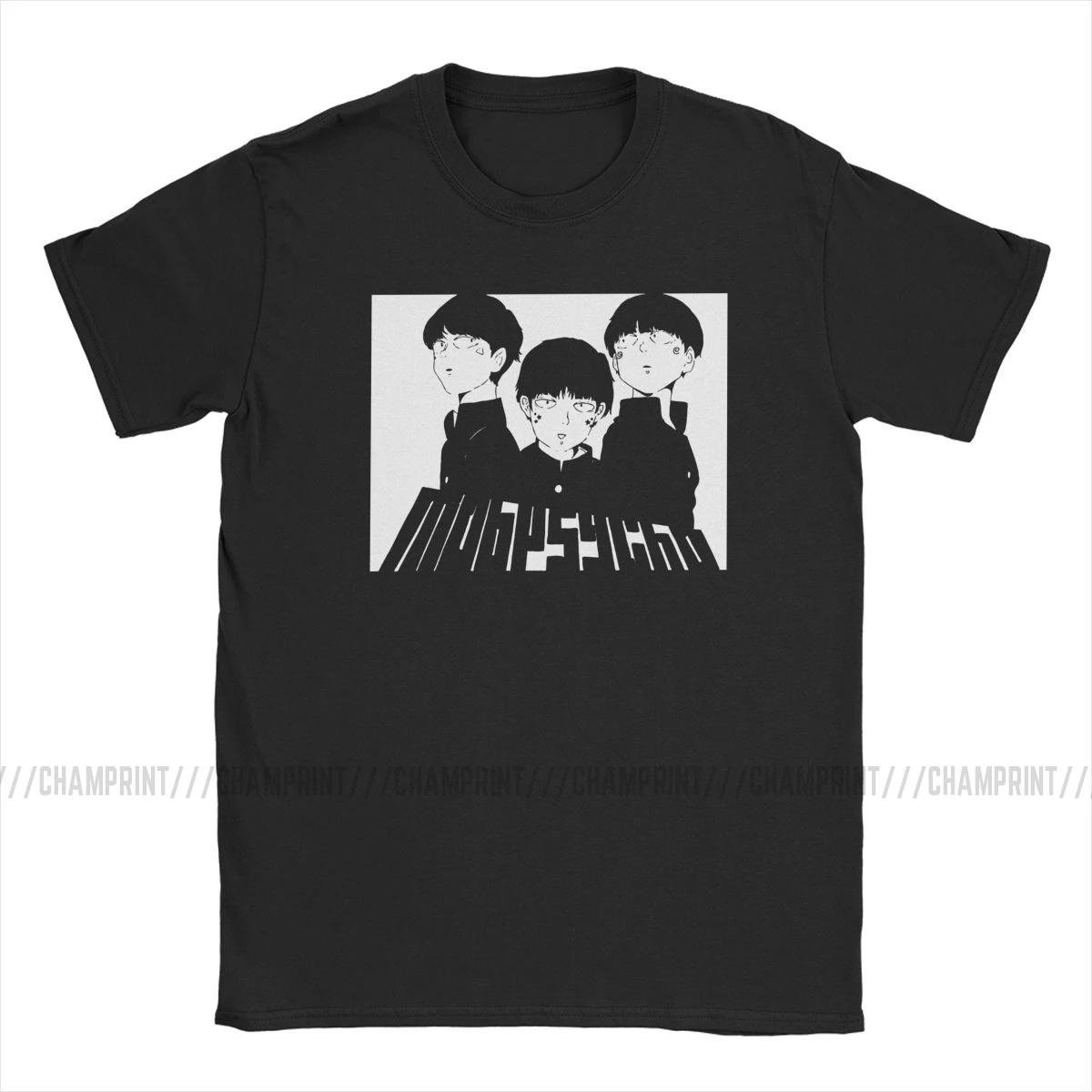 Mob Psycho 100 мужские футболки Shigeo Kageyama аниме Arataka Esper MP100 Манга футболка с коротким рукавом футболки хлопок