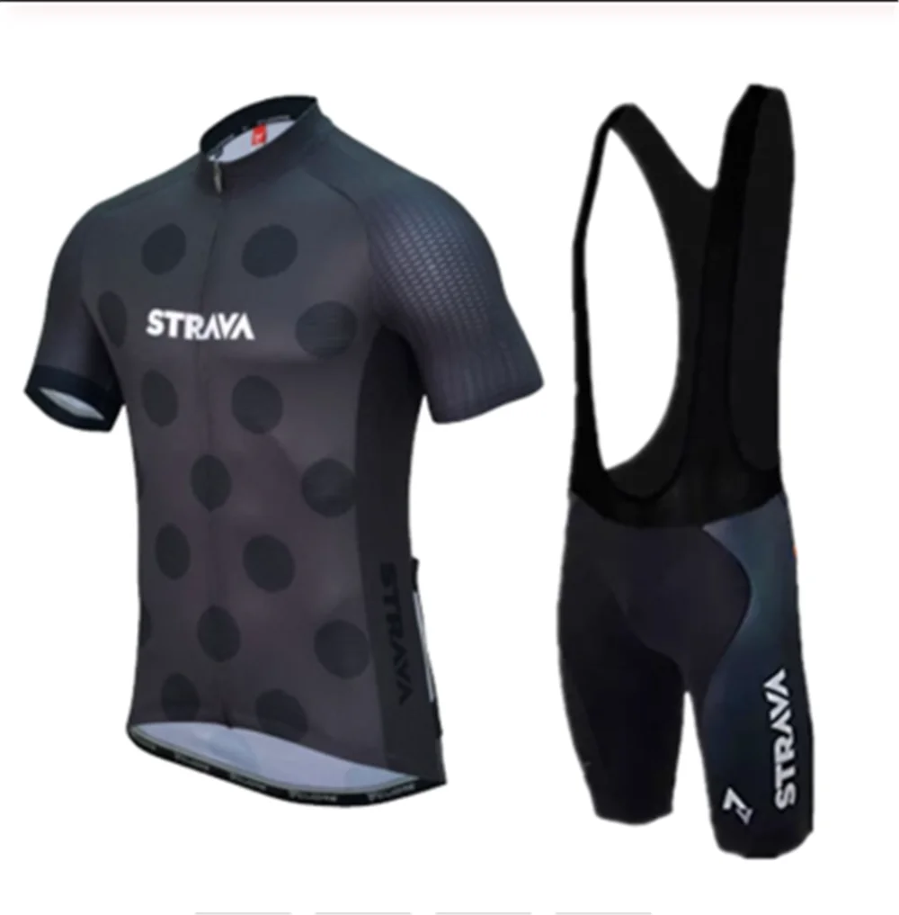 Комплект одежды STRAVA мужской для езды на велосипеде профессиональная одежда