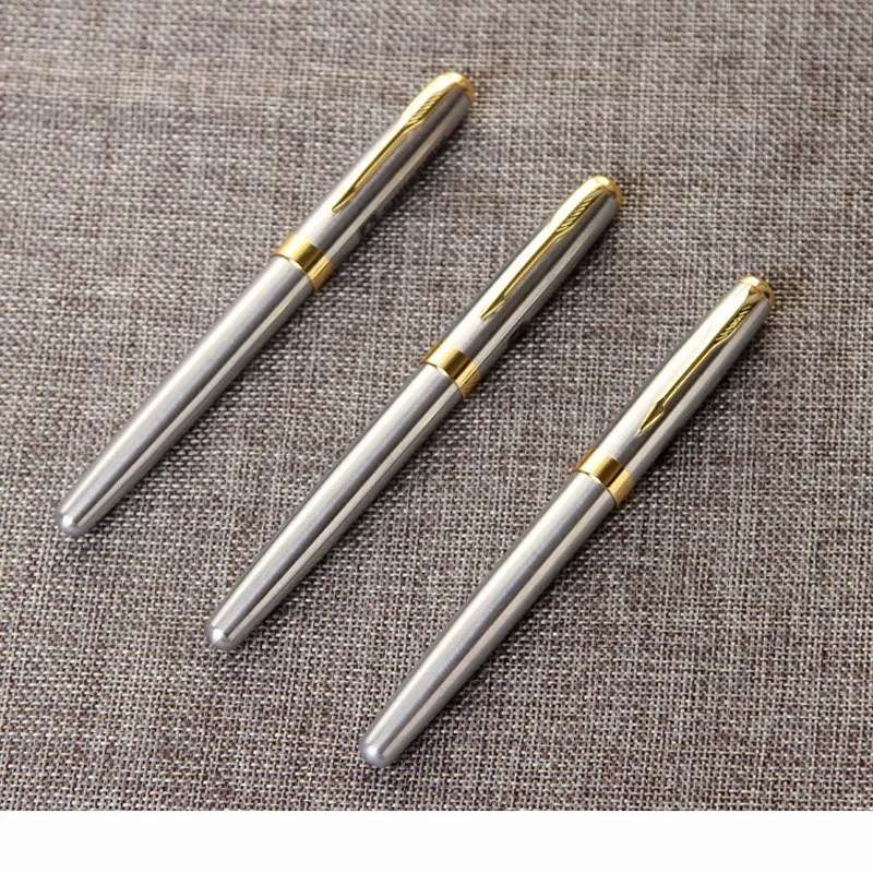 

0128P Black Business office Medium Nib Fountain Pen New