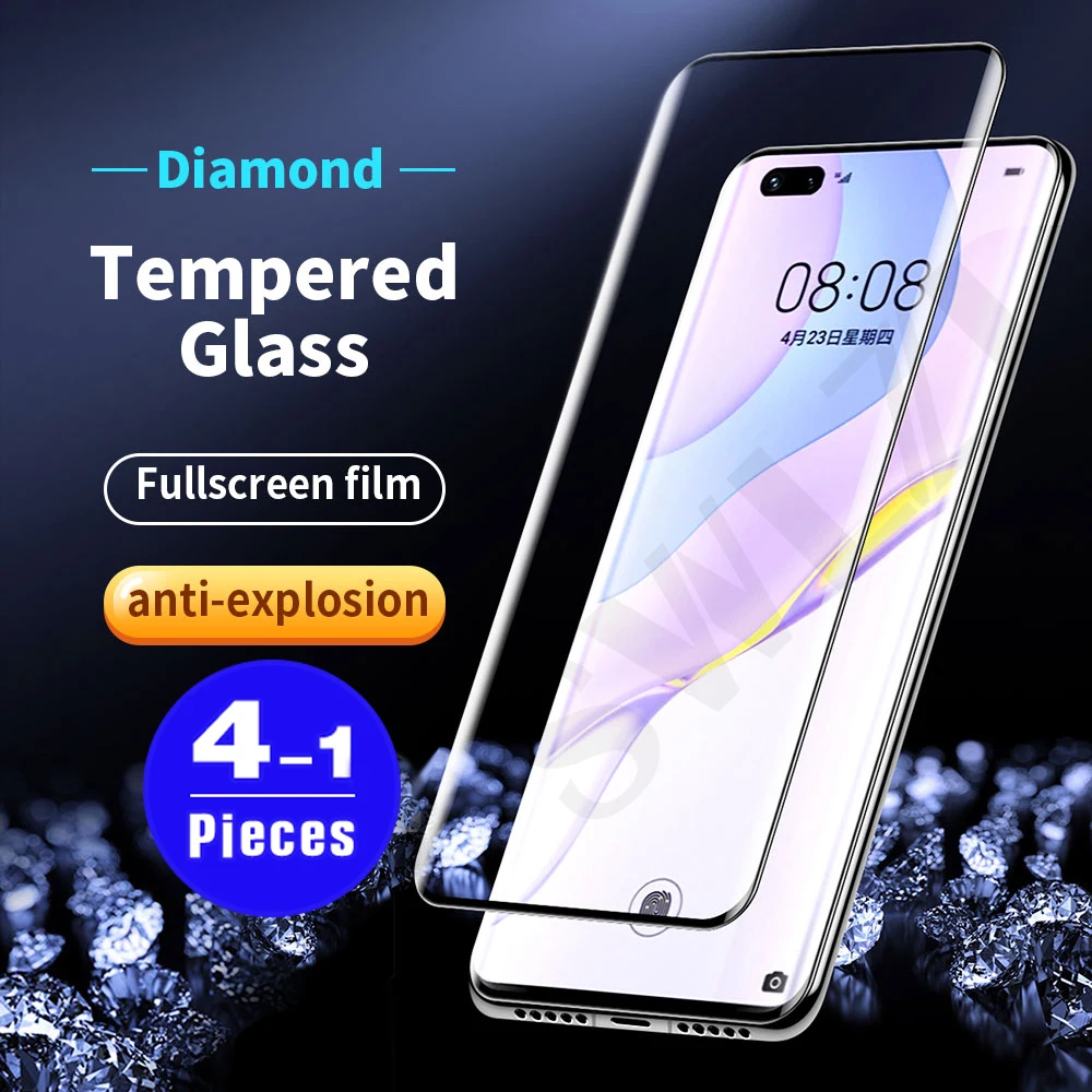 Защитное стекло 9D для Huawei nova 8 8i 7 7i 6 SE 5 5i pro 5Z 5T 3 3E 3i 4 4E 1-4 шт. | Мобильные телефоны и