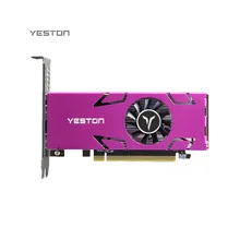 Yeston RX550-4G 4HDMI 4 Bildschirm Grafikkarte Unterstützung Split Screen 4GB Speicher/GDDR5/128Bit 6000MHz VGA + HDMI + DVI-D Grafikkarte