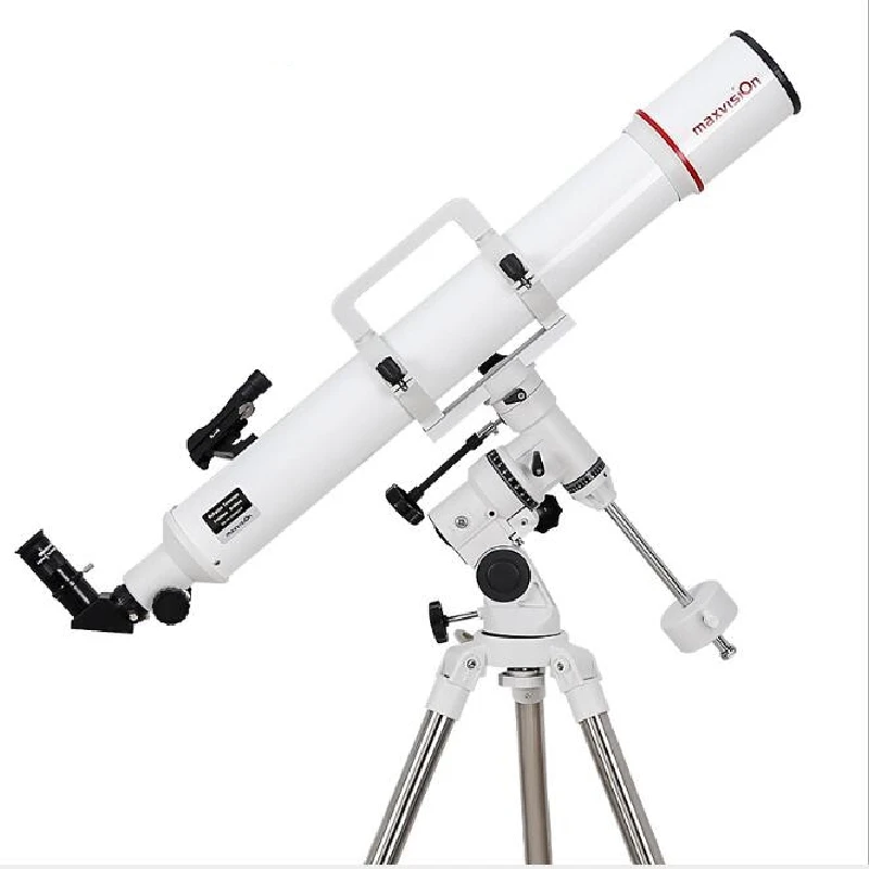 Mand van bureau Maxvision 80/900mm 80dx Astronomical Telescope With German Equatorial Mount  1.25 Inch Stainless Steel Tripod - Telescope - AliExpress