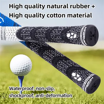 

Hot Sale New Anti-skid Shock-absorbing Golf Grips High Quality Rubber Golf Driver Grips Wear-resisting Golf Grips Grip Putter Gr