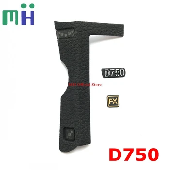 

For Nikon D750 Front Cover Left Side FX Name LOGO Rubber Camera Replacement Spare Part