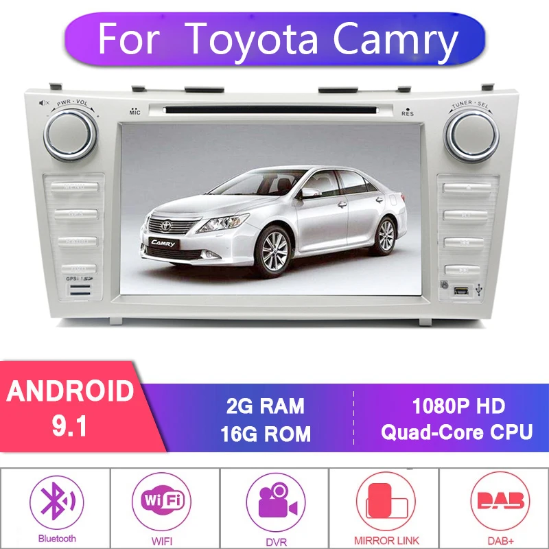 

8 inch 2 Din Car Multimedia Video player Auto Radio 2din Autoradio Mirror link GPS DVD for Toyota Camry 2007 2008 2009 2010 2011