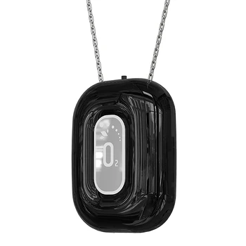 

Fashionable Personal Wearable Mini Portable Negative Ion Necklace Hanging Neck Air Purifier Ionizer Generator