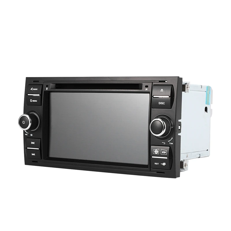 7 дюймов Android 8 1 2 + 32G GPS навигация DIN автомобильный DVD радио плеер для Ford Mondeo Фокус C