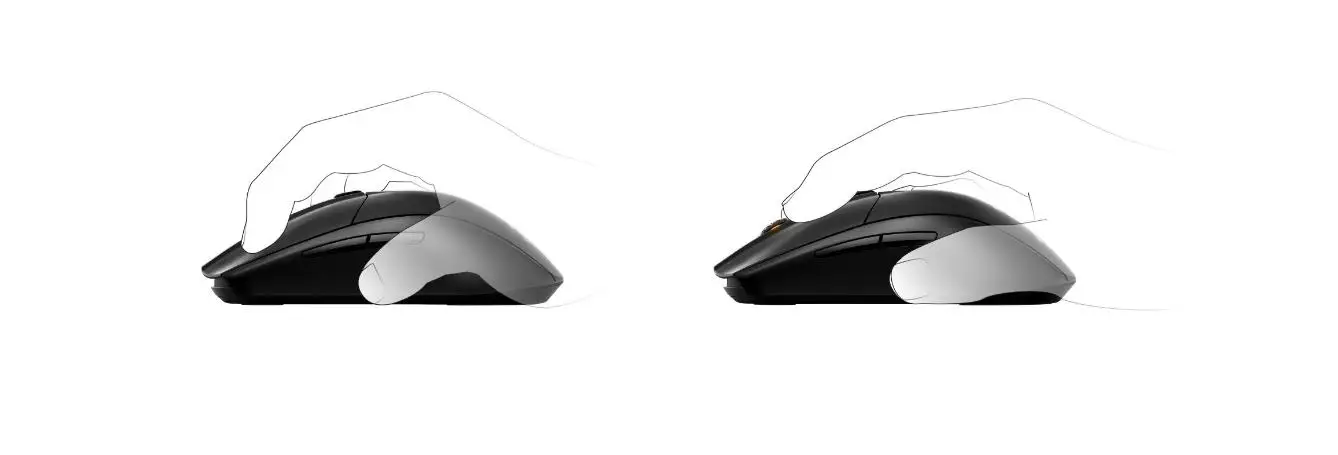 Steelseries rival 3 mouse sem fio, e-sports,