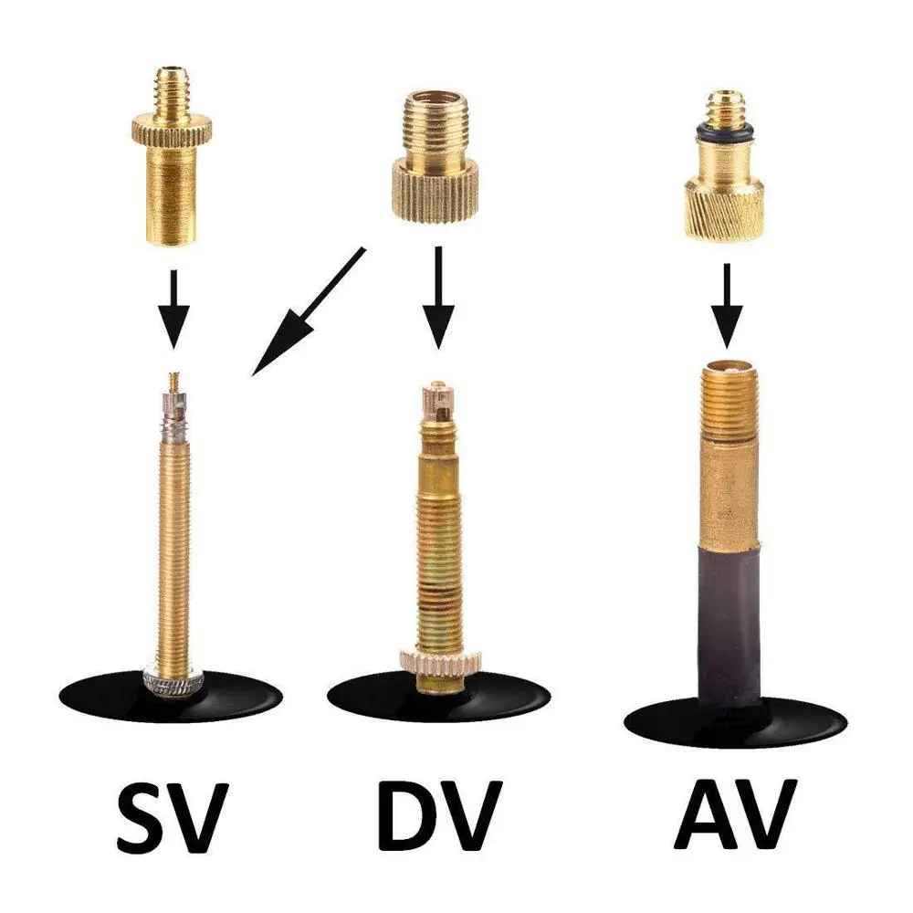 compressor attachment for presta valve