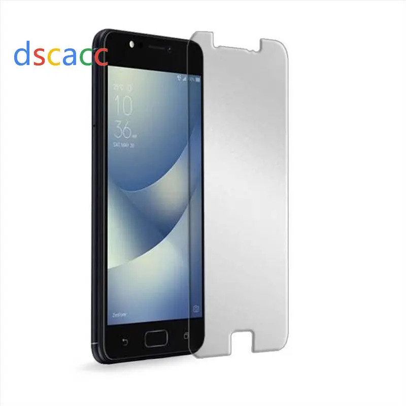 Dscacc для ASUS zenfone 4 max ZC554KL закаленное Стекло Защитная пленка для экрана с закругленными краями и розничной коробке 0,3 мм 2.5D с уровнем твердости 9H 100 шт