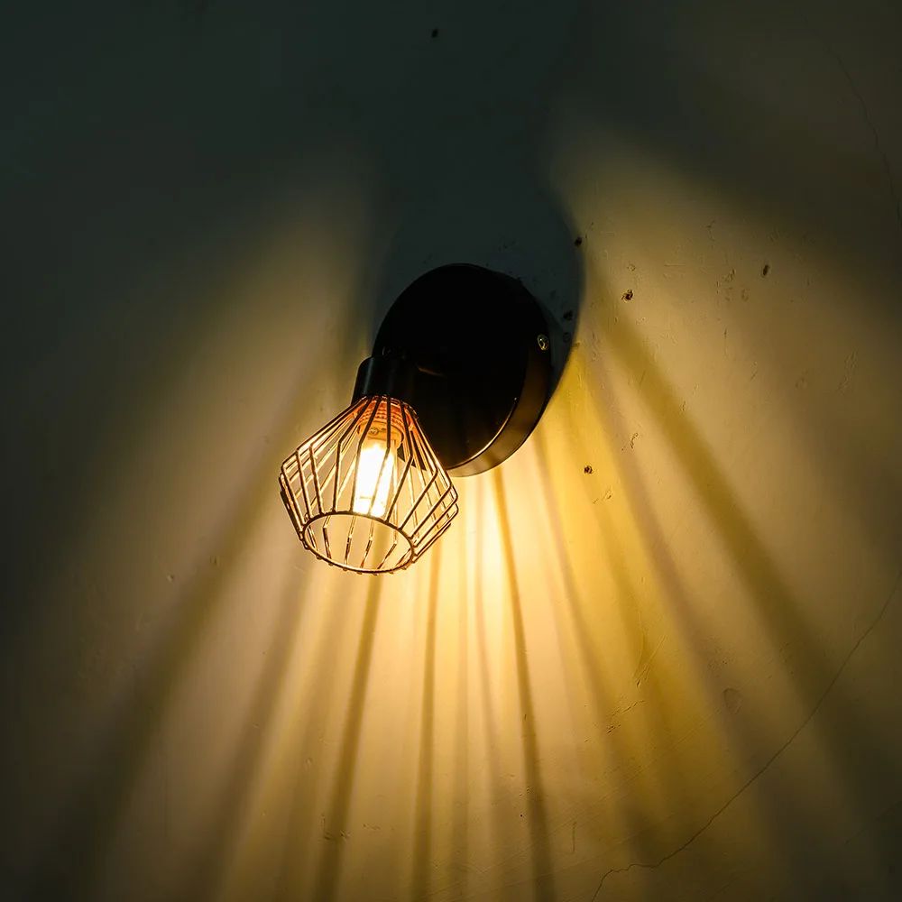  rotation Loft Nordic Ceiling Lights Loft G9 cage room lights Creative Ceiling Light 1/2/3 Heads Lam - 4000170263814