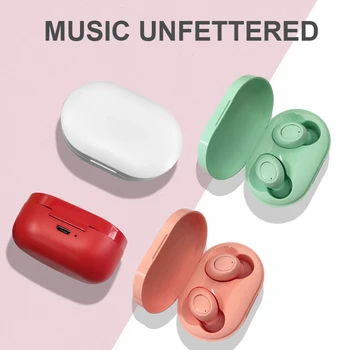 

Bluetooth Earphones Wireless Earbuds 5.0 TWS in-Ear Earphone Waterproof Mini Headset Stereo Sound Gaming Sport Earpiece