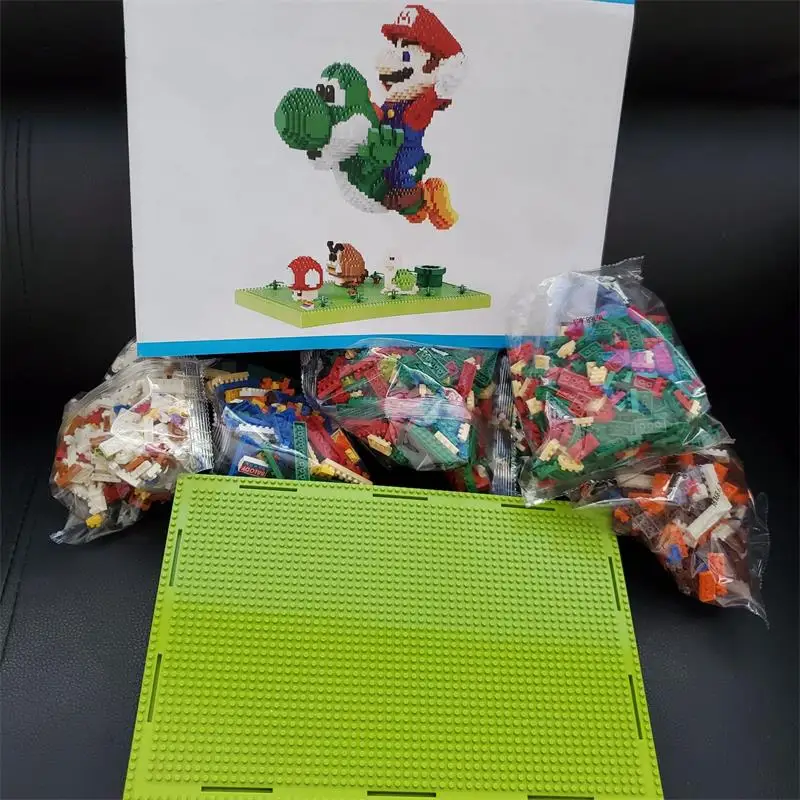 Мини кубики Balody игрушки для строительства набор мультяшных фигурок Аниме