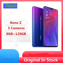 OPPO Reno Z 6," AMOLED Капля воды экран Поддержка NFC 2340x1080 4035 мАч Восьмиядерный отпечаток пальца+ распознавание лица