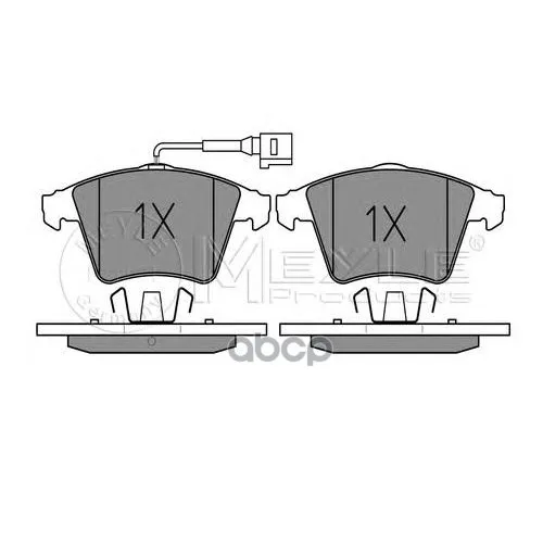 Тормозные Колодки Meyle 0252374619w Meyle арт. 0252374619W