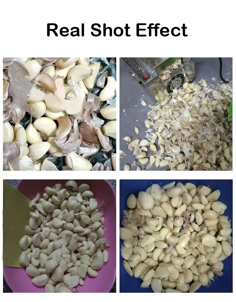 Garlic peeling artifact fully automatic household small garlic peeling machine whole garlic electric garlic peeling machine 6