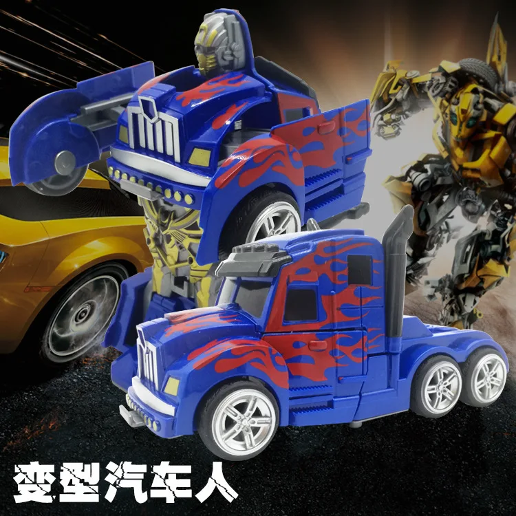 

Deformation Autobots Model Toy Transformation Toy Jingang Inertia Collision Transformer
