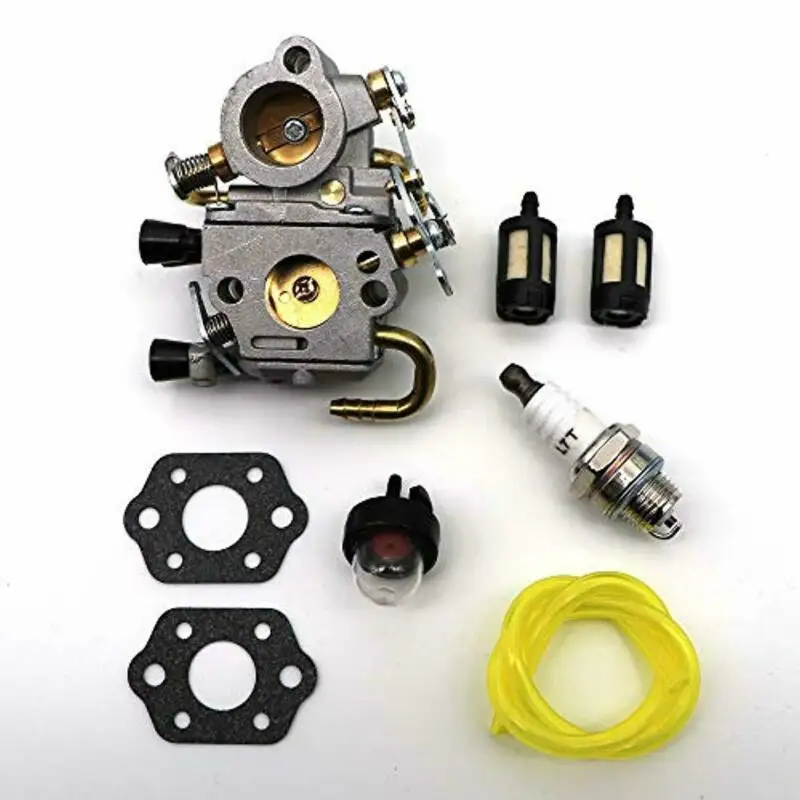 

Carburetor Filters Fuel Line Spark Plug Kit For Stihl / Zama TS410 TS420