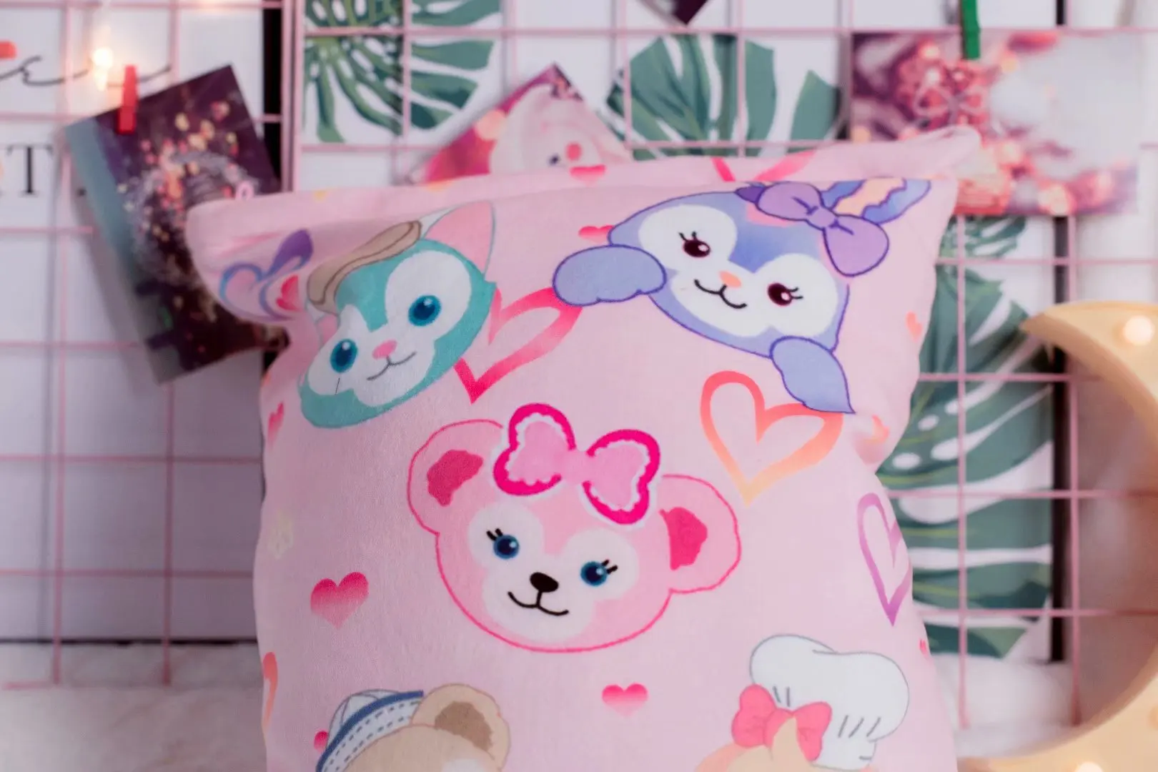 Большой мешок закуски подушки медведи Duffy и shelliemay ba lei tu Детские Женские подарок на день рождения плюшевые игрушки