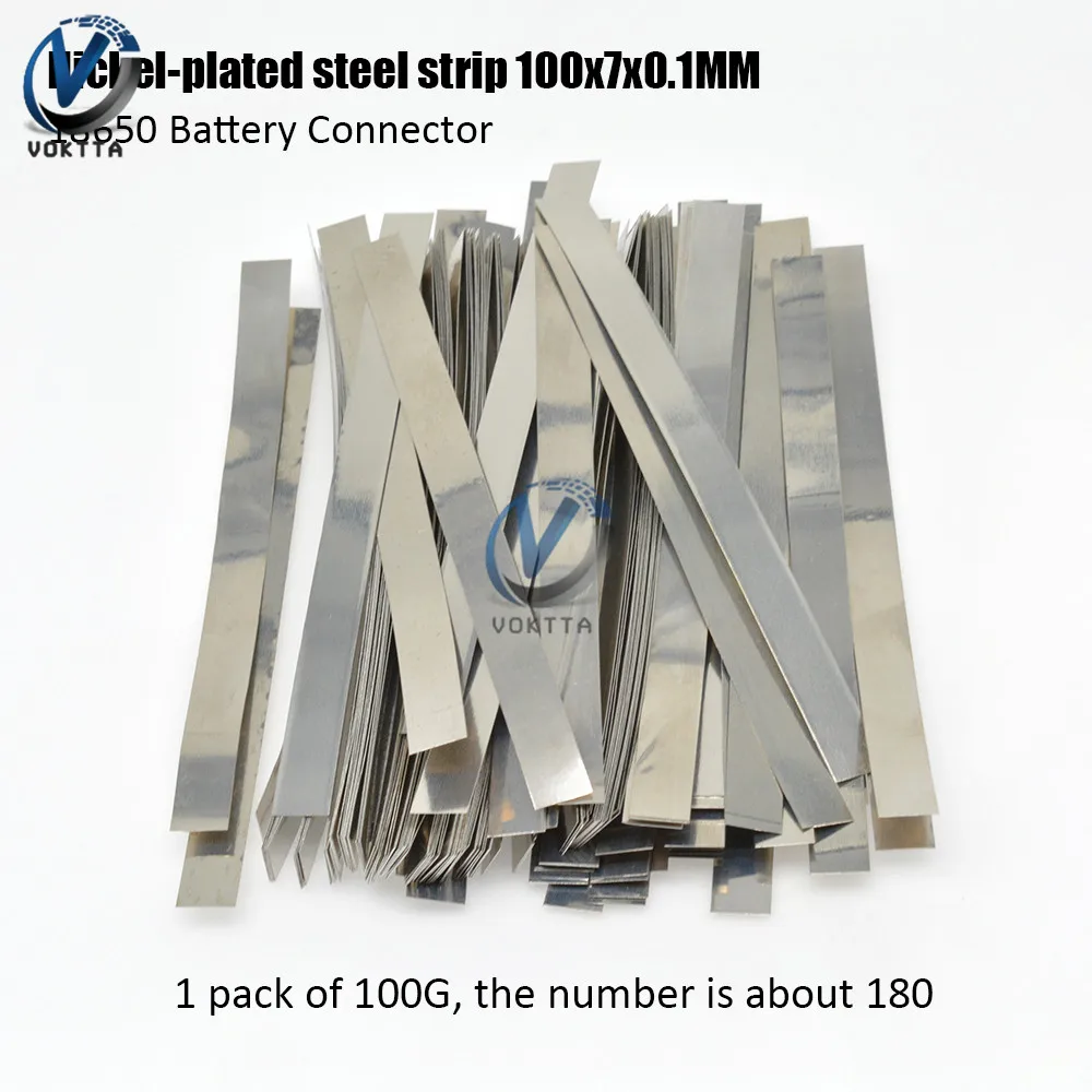 18650 Li-ion Battery 99.9% Pure Nickel Sheet Plate Steel Strip Connector Welders 