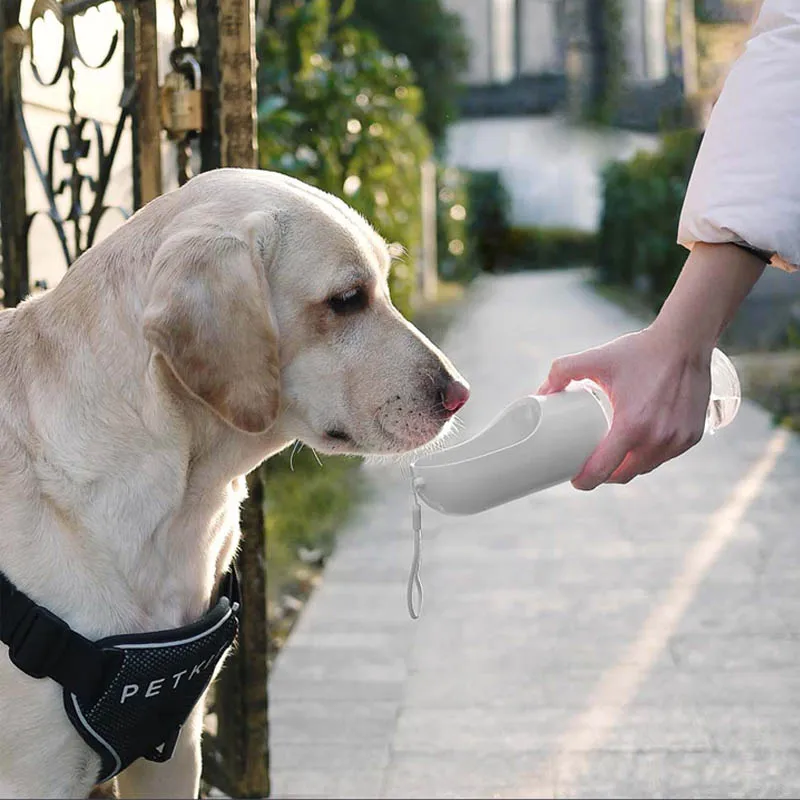Xiaomi Youpin Pet комплект чашек прессования воды прозрачный портативный ПЭТ водная напольная чашка кошка и дозатор воды для собак