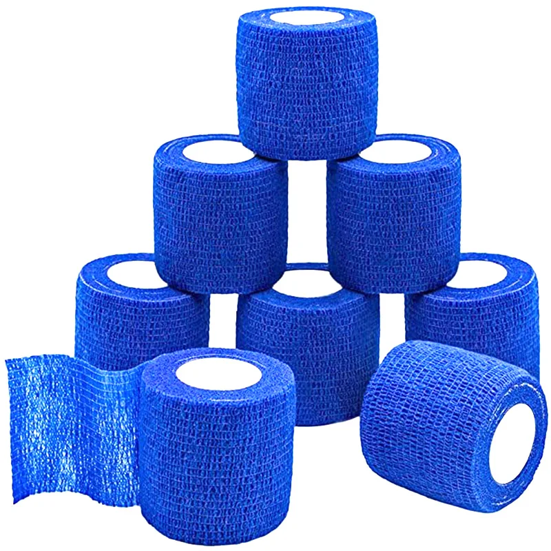 6pcs Self-Adhesive Tattoo Grip Bandage Elastic Non-woven Wraps Tape Disposable Tattoo Bandage Grip Tape Tattoo Accessories
