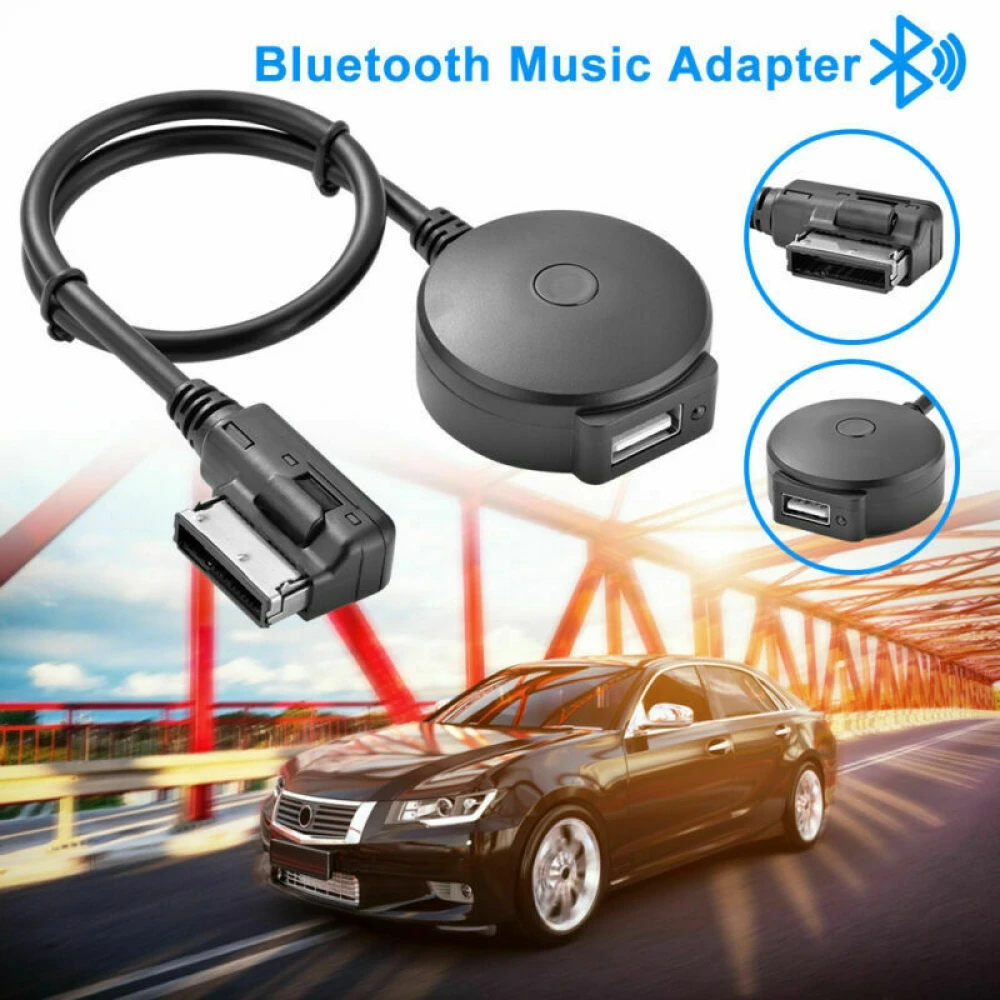 Новый AtoCoto Bluetooth AUX приемник кабель адаптер для VW Audi A4 A5 A6 Q5 Q7 после 2009 аудио медиа