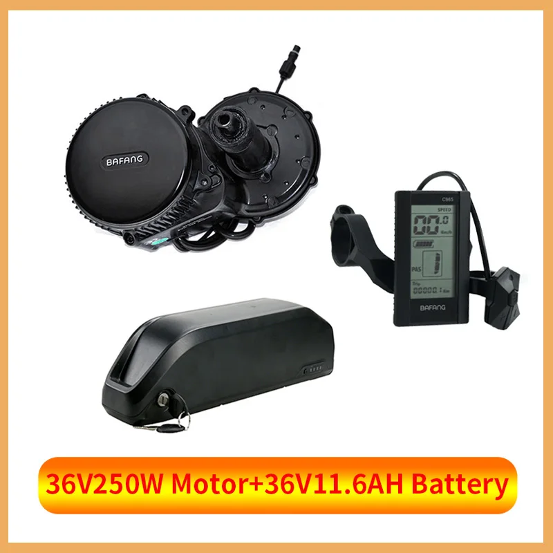 BBS01B BBS01 Bafang 36V250W Середина привода samsung батарея Электрический мотор комплект с 36 В батарея в samsung литий-ионная батарея для электровелосипеда - Цвет: 36V250W 11.6AH C965