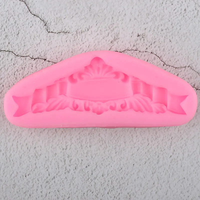 Sugarcraft цветок границы силиконовые формы рельефа помадка для кекса украшения торта инструменты Конфеты Форма для шоколада формы для мастики