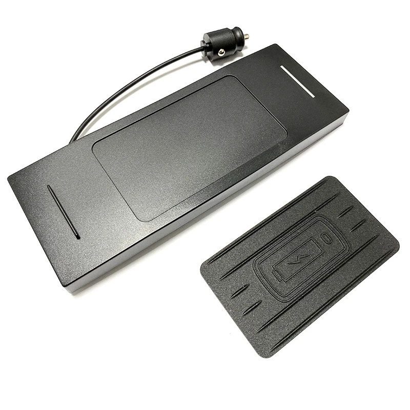 Автомобильное QI Беспроводное зарядное устройство для телефона, зарядное устройство для прикуривателя, держатель для телефона, зарядная пластина, аксессуары для Audi A6 C7 RS6 A7 - Название цвета: For A6 2012-2018