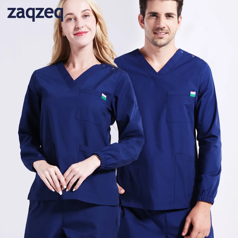 Workwear мужской топ с треугольным вырезом и брюки завязками|Спортивные костюмы| |