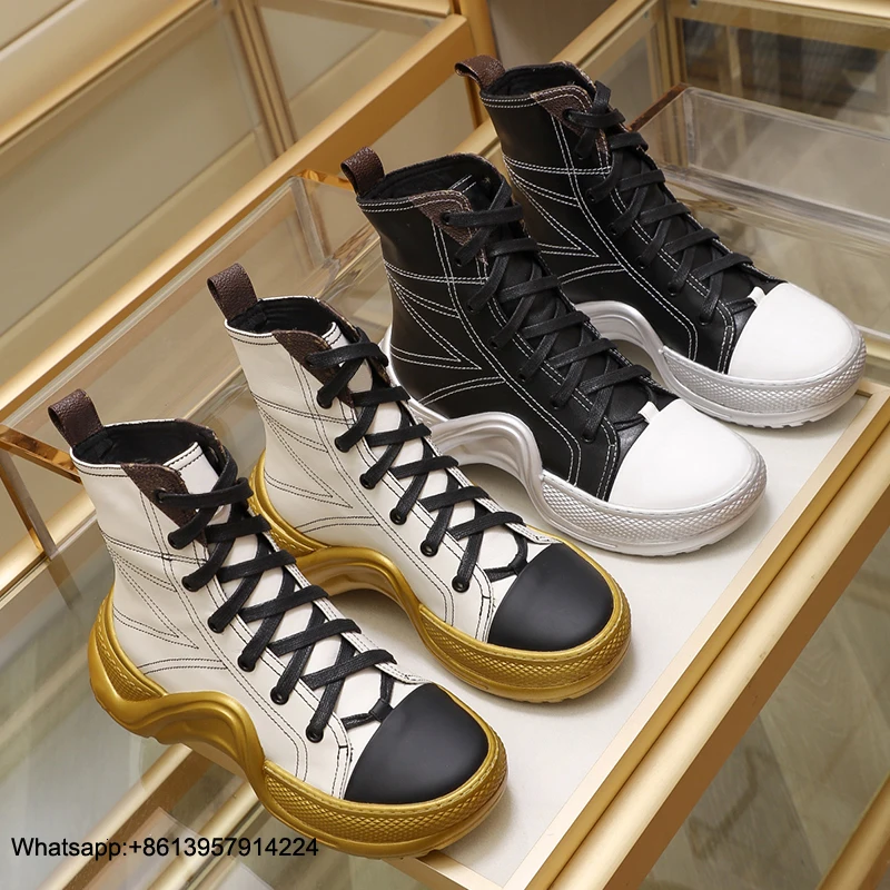

Ladies Mujer 2019 Botines Shoes Chaussures Femme Winter Women Boots Warm Botas Mujer Lace Up Platform Boots Thick Bottom
