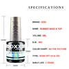 OXXI Semi-permanent Rubber Base for Gel Varnish 8ml Thick Base and Top Coat for Gel Polish Manicure Permanent Enamel Hybrid Nail 2