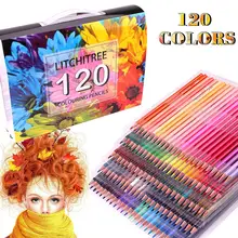 Crayons de couleur, 120, 120 uniques, pré-aiguisés, pour livre de coloriage, cadeau idéal pour artistes