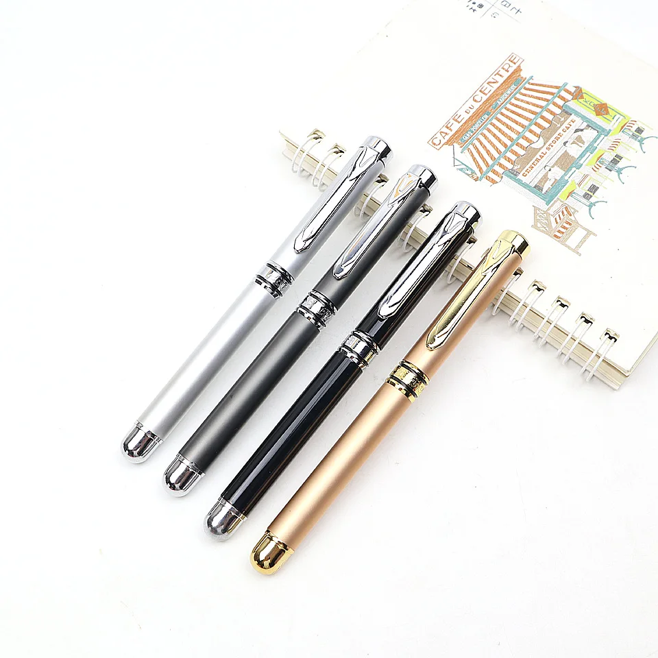 Высококачественная брендовая металлическая шариковая ручка 2 шт. роскошные
