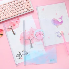 Прекрасный прозрачный зажим для штанги A4 для студентов Используйте вставную сумку для файлов, чтобы получить зажим для штанги офисные канцелярские принадлежности