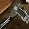 ZEMEN кухонный нож, сербский мясник, очень острый нож из нержавеющей стали для резки на открытом воздухе Кемпинг Охота полная ручка Tang ► Фото 3/6