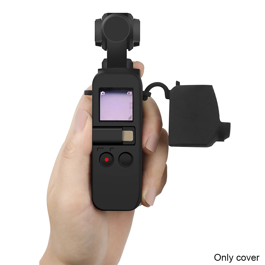 Для DJI OSMO Pocket Gimbal camera силиконовый защитный чехол пылезащитный чехол против потери портативная мягкая вешалка регулируемый ремень