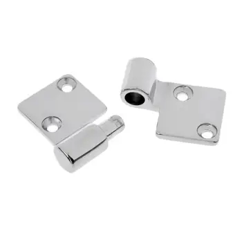 

Door Deck hinge Boat Yacht Marine Hardware Cabinet Replacement 1pc Silver